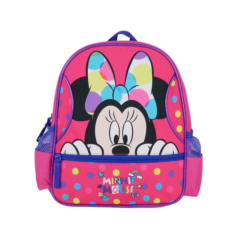 Sac à dos Minnie Mouse 29cm rose