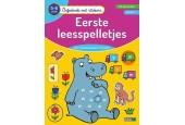 Cahier d'exercices avec autocollants - jeux de première lecture 5-6 ans