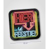 Paperdreams Huldeschild neon 50 cm  - Hier is het feestje