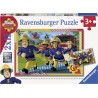 Ravensburger puzzle Sam et son équipe 2x12pcs