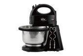 Elta Batteur à main avec bol rotatif 300W noir/inox