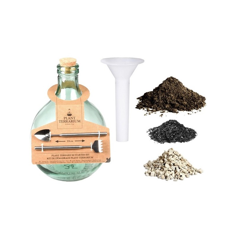Esschert Design DIY set Terrarium bouteille 5 litres