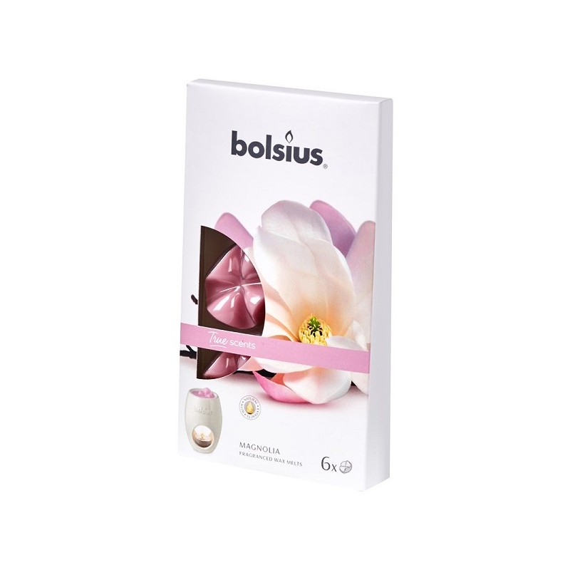 Bolsius Waxmelts True Scents Magnolia 6 pcs