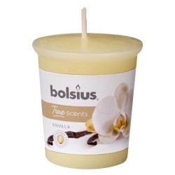 Bolsius Votive 53/45 ronde Vanille 12 pcs