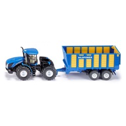 Siku 1947 New Holland knikarm traktor met tankwagen