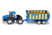 Siku 1947 New Holland knikarm traktor met tankwagen