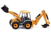 siku 3558, Tractopelle JCB 4CX, 1:50, métal/plastique, jaune, nombreuses fonctions