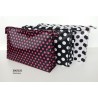 Trousse de toilette à pois 29x19x8cm