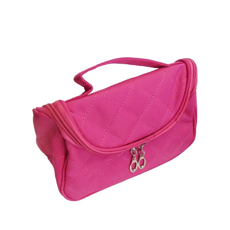 Trousse de toilette rose 20x10x12cm
