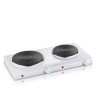 Severin Dubbele Elektrische Kookplaat 1000W Ø15 En Ø18cm 46x29x7,7cm
