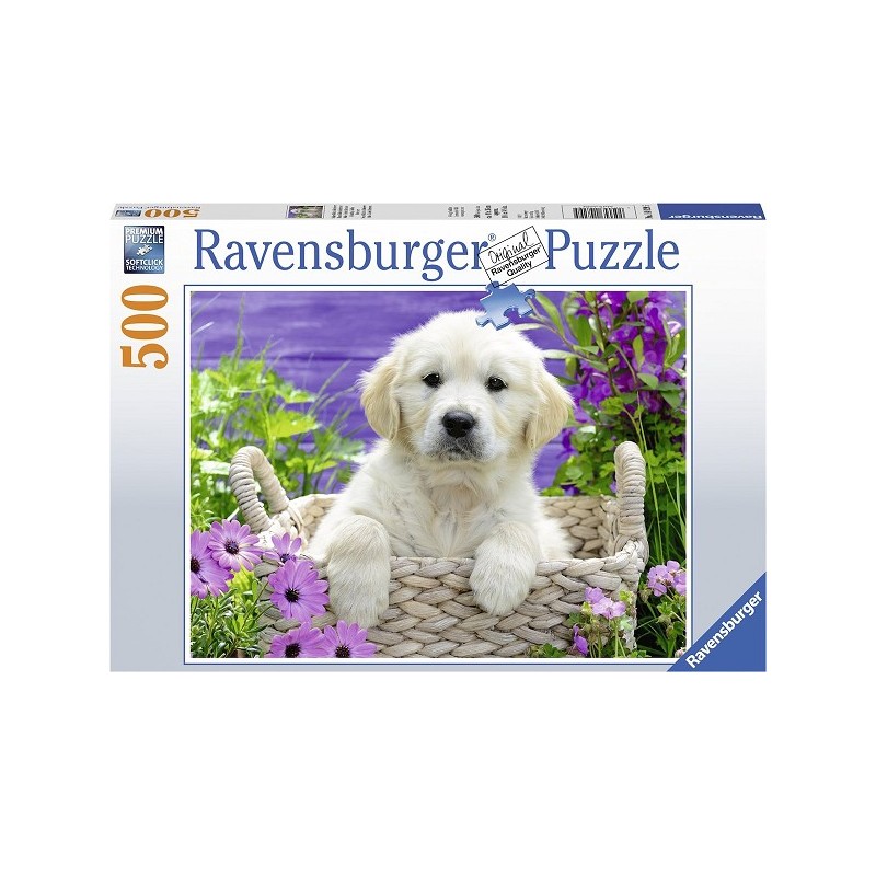Ravensburger puzzle Doux Golden Retriever 500 pièces