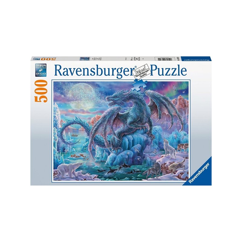Ravensburger puzzel De ijsdraak 500 stukjes