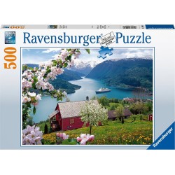 Ravensburger puzzel Skandinavische Idylle 500 stukjes