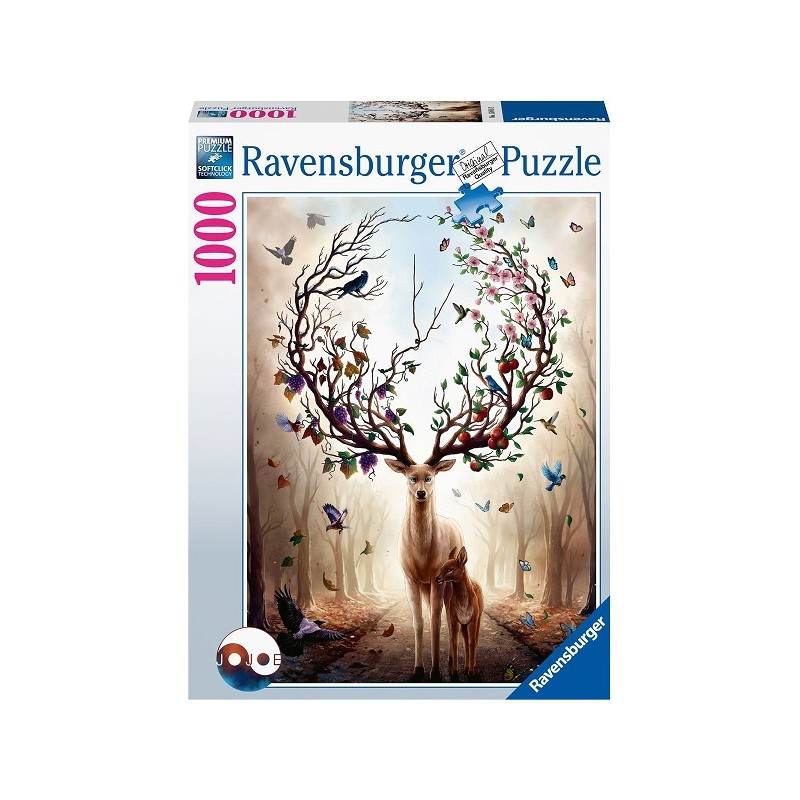 Ravensburger puzzle Cerf magique 1000 pièces