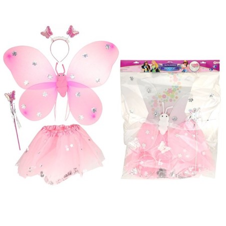 Toi Toys Tutu avec étoiles, ailes et bâton