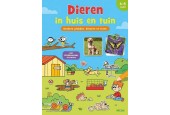 Deltas Coller, colorier et lire des autocollants - Les animaux de la ferme
