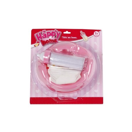 Ensemble de jeu biberon et couche