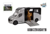 Kids Globe Anemone paardentruck die cast licht en geluid en frictie 20cm
