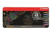 Stabilo viltstift pen 68 metallic blik a 8 stuks