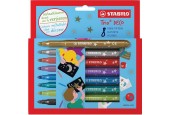 Stabilo Trio Deco feutre métallique étui de 8 pièces
