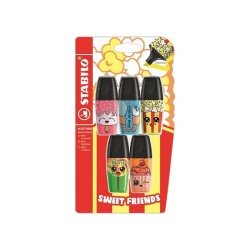 Stabilo BOSS mini marqueurs Sweet Friends blister de 5 pièces