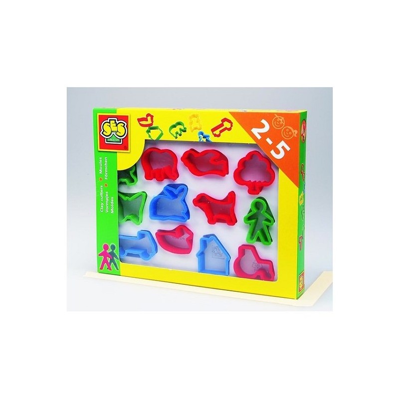 Ses kleivormpjes, 12 stuks