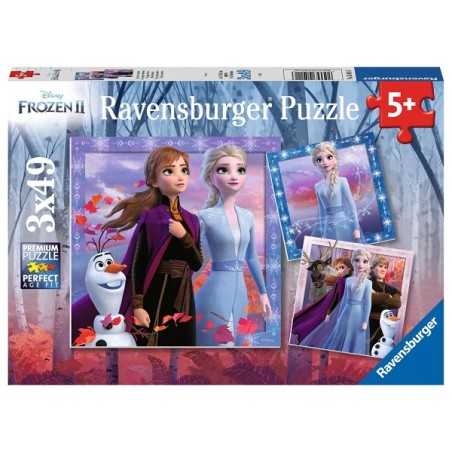 Ravensburger puzzle La Reine des Neiges 2 Le voyage commence 3x49 pièces