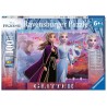 Ravensburger glitter puzzel Frozen ll sterke zussen 100 stukjes