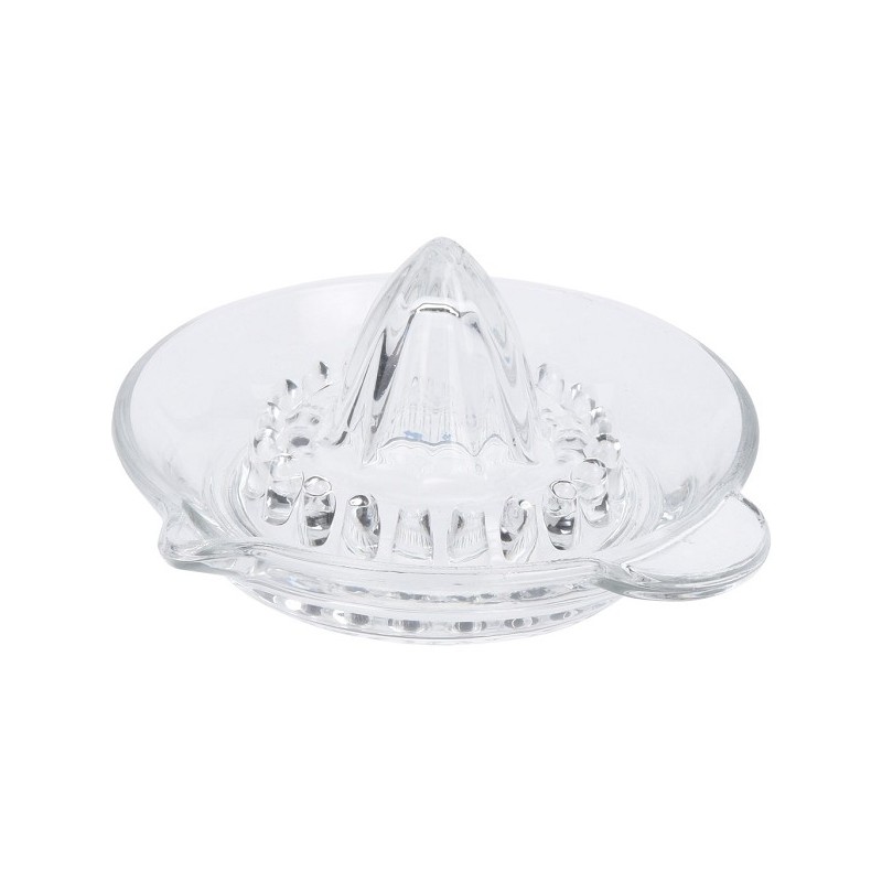 Verre presse-agrumes transparent