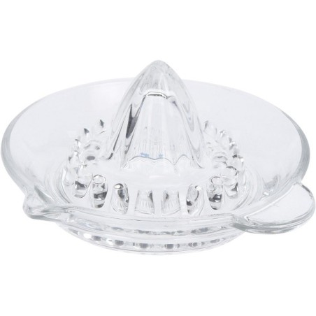 Verre presse-agrumes transparent