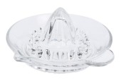 Verre presse-agrumes transparent