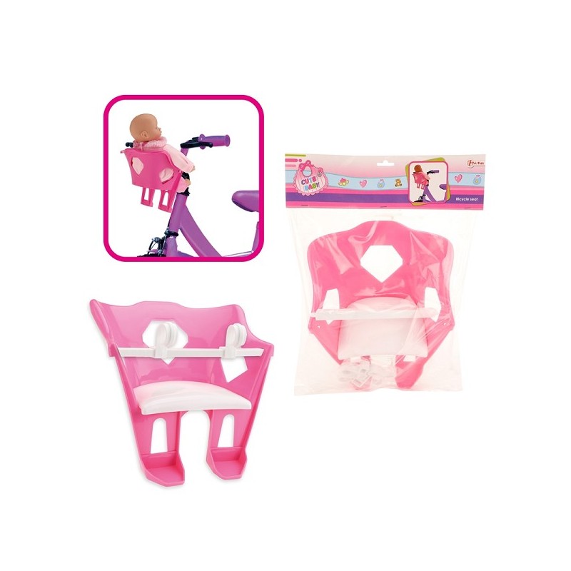 Toi Toys Fietsstoeltje voor babypop 24x18cm