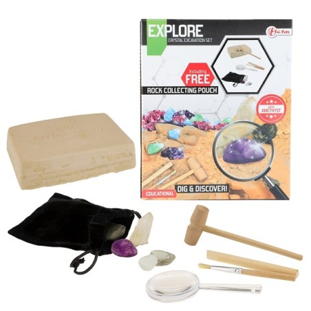 Toi Toys Excavation ensemble de cristaux