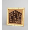 Paperdreams Wooden sign - Het sieraad van dit huis
