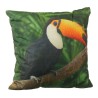 Coussin Toucan polyester 45x45cm