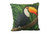 Kussen Toekan polyester 45x45cm