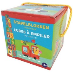 Blocs empilables Deltas - Véhicules (+ 12 m)