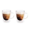 Lot de 2 verres à thé ou verres à café double paroi Ø8x9cm
