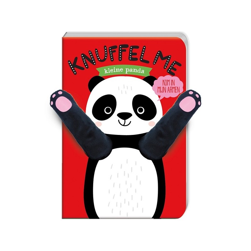 Boekje knuffel me - Kleine panda