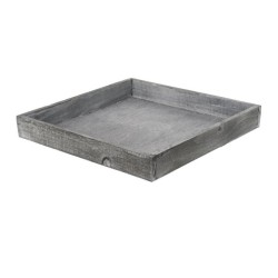 Dienblad hout 30x30x4cm