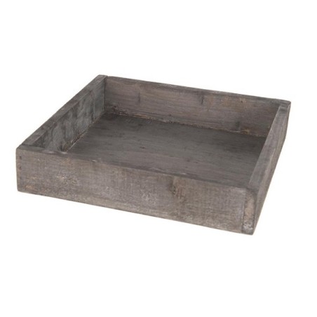Dienblad hout 20x20x4cm