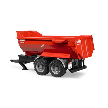 Bruder Krampe tandem-halfpipe aanhanger