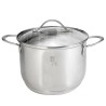 BerlingerHaus Silver Jewellery Marmite en acier inoxydable Ø22 cm également induction 5,8L 22x15,5 cm