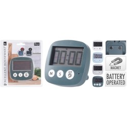 minuterie de cuisine avec carré aimanté