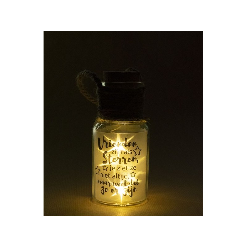 Paperdreams Big star light - Vrienden zijn als sterren