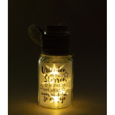 Paperdreams Big star light - Vrienden zijn als sterren