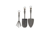 Decohangerr outils de jardin Nick rouille 42x12x5cm