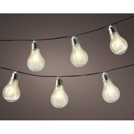 Lumineo Micro LED lampe d'éclairage solaire en plastique 450cm-10 lampes