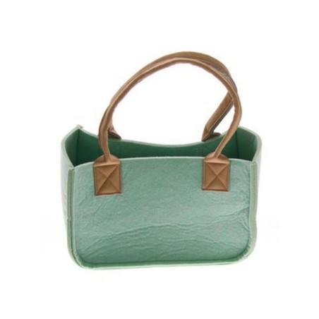 Sac en feutre petit Ø25cm vert