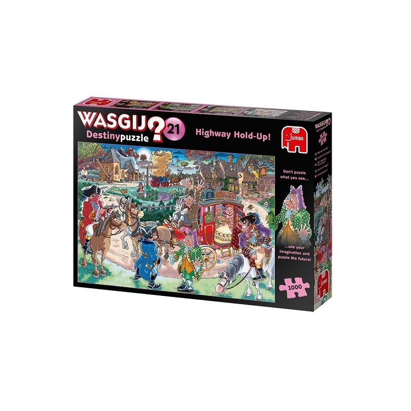 Jumbo Wasgij Destiny 21 Je Geld of je Rijbewijs!1000pcs